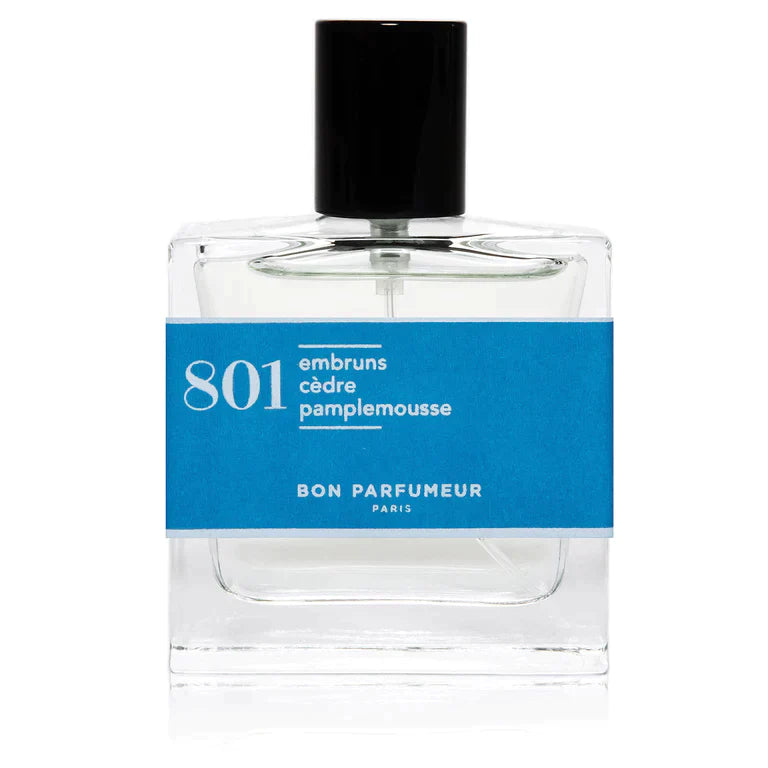 Bon Parfumeur 801 – Sea Spray, Grapefruit & Cedar 30ml