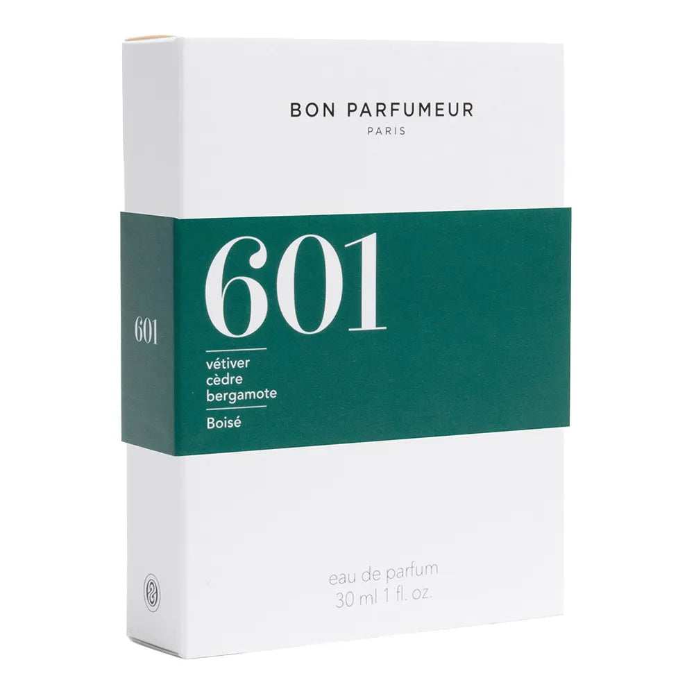 Bon Parfumeur 601 – Cedar, Sandalwood & Vetiver 30ml