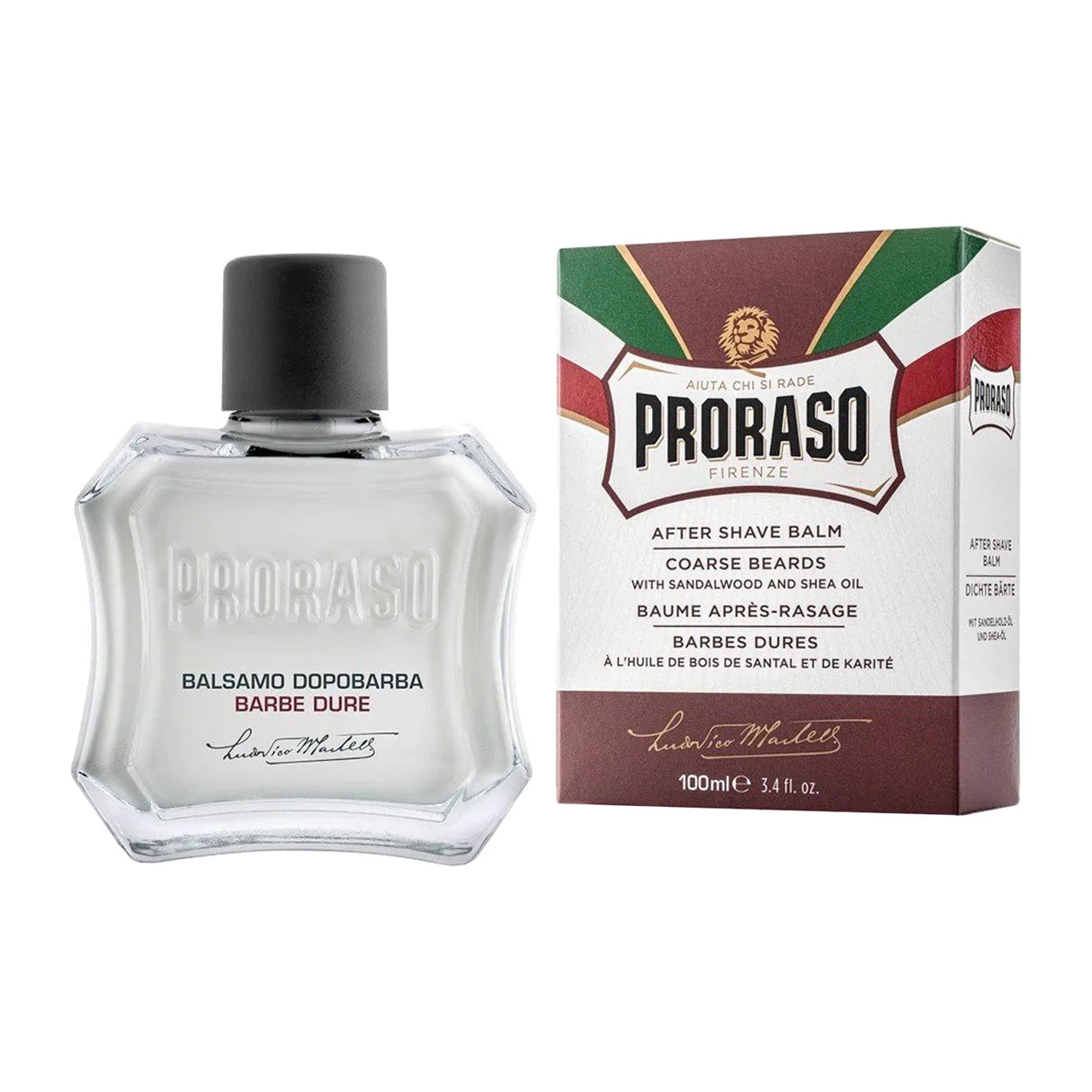 Proraso Red After Shave Balm – Shea Butter & Sandalwood (00ml